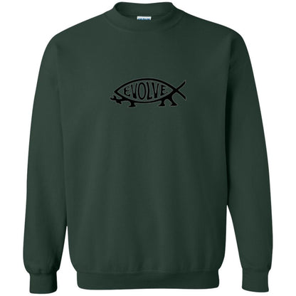 Darwin Evolution Evolve T-shirt Forest Green