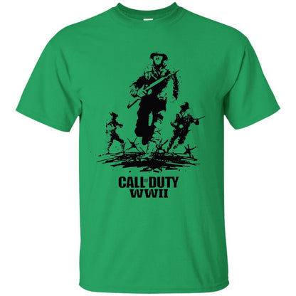 Military T-Shirt Call Of Duty Wwi Irish Green