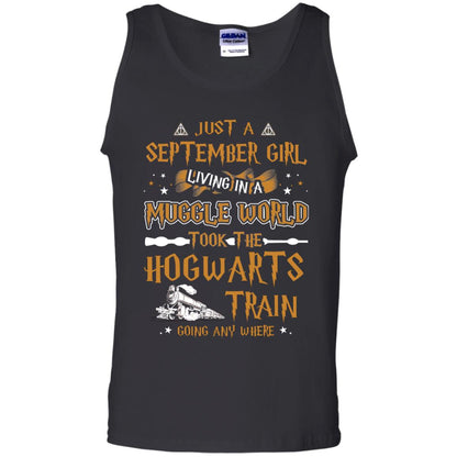 Just A September Girl Living In A Muggle World Took The Hogwarts Train Going Any Where Black