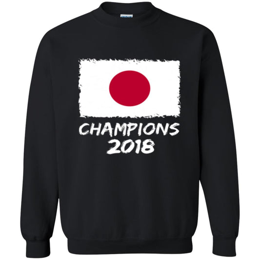 Football Lover T-shirt Japan Champions 2018 T-shirt Black