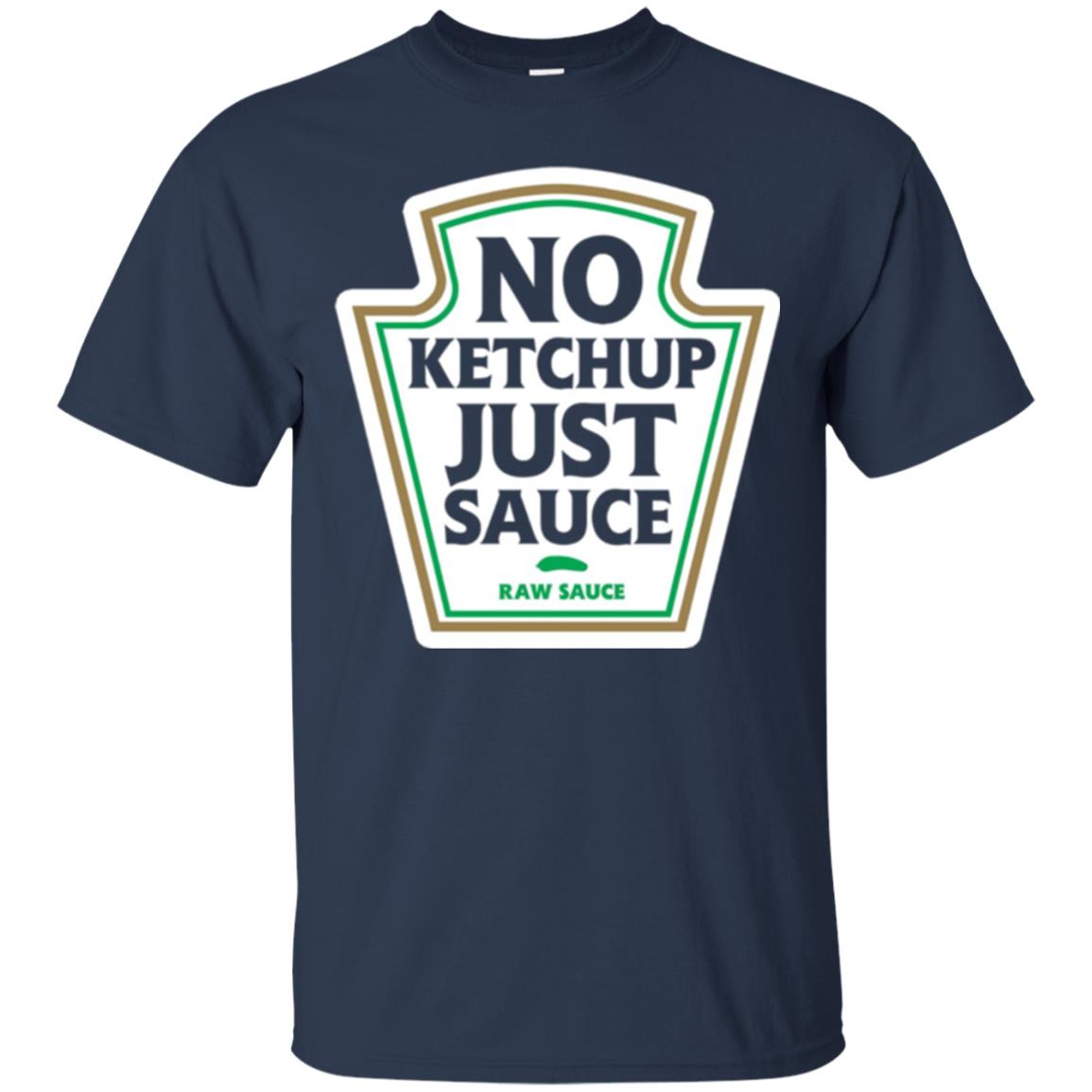 No Ketchup Just Sauce T-shirt Navy