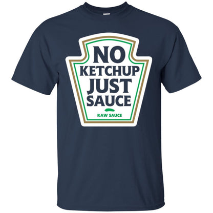 No Ketchup Just Sauce T-shirt Navy