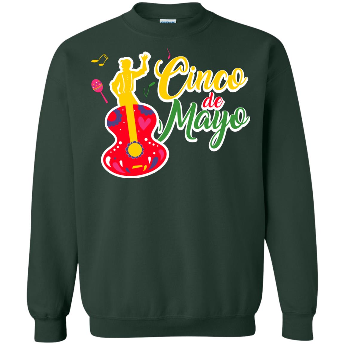 Cinco De Mayo Mexican Culture Festival On May 5th Shirt Forest Green