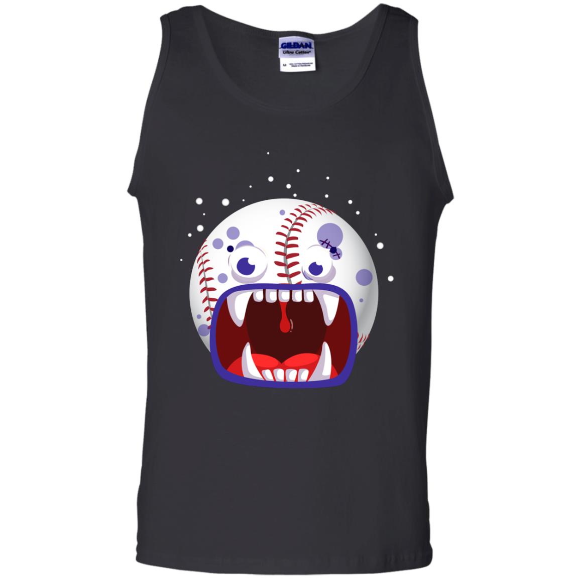 Baseball Halloween Shirt Black