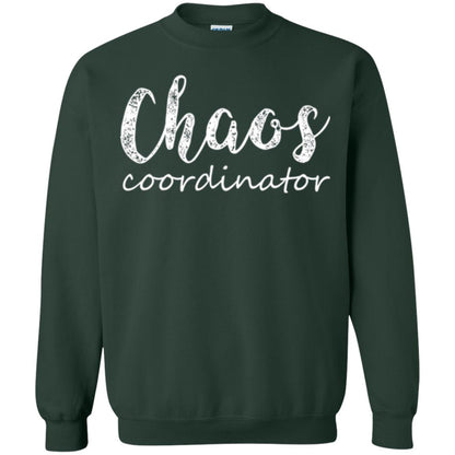 Chaos Coordinator T-shirt Mothers Day Gift Shirt Forest Green