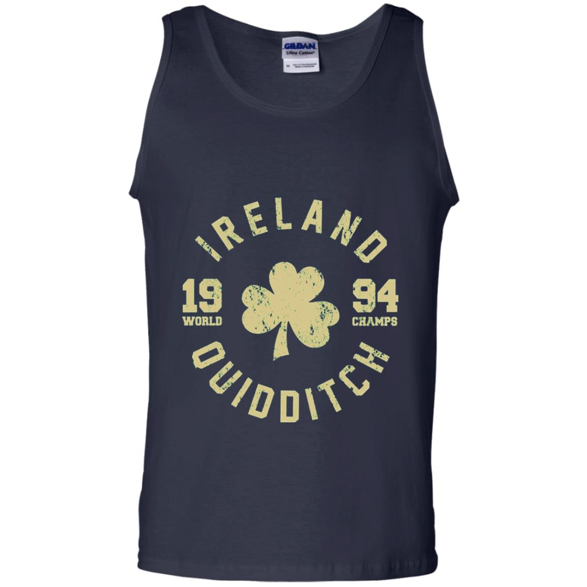 St. Patrick's Day Irish T-shirt Ireland Quidditch Navy