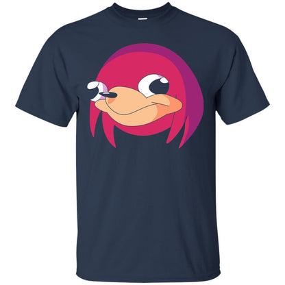 Cartoon T-shirt Ugandan Warrior Tribe Meme Navy