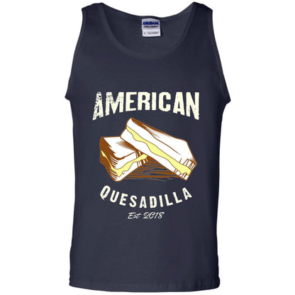 American Quesadilla Est 2018 Grilled Cheese T-shirt Navy