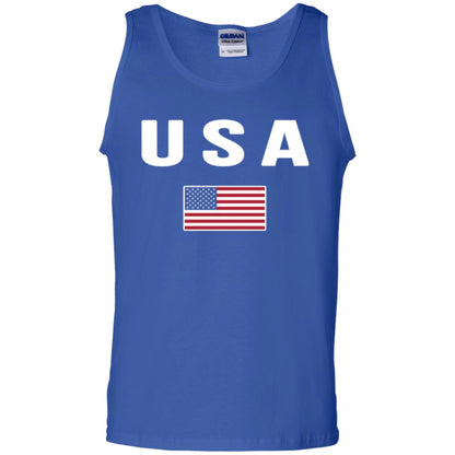 American Flag Us America United States T-shirt Royal