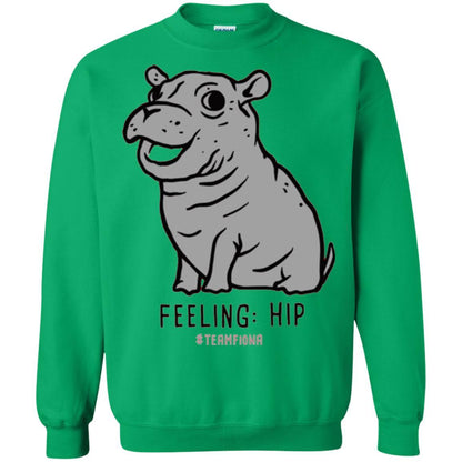 Fiona Hippo Lover T-shirt The Hippo Feeling Hip #teamfiona Irish Green