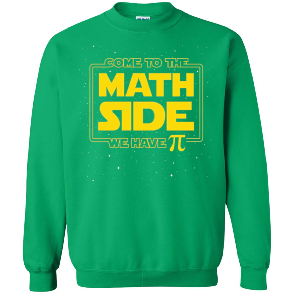 Math Lovers T-shirt Come To The Math Side We Have Pi Irish Green