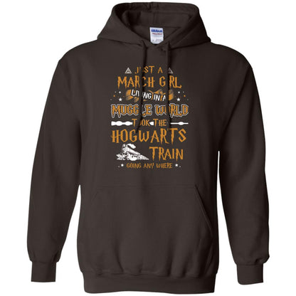Just A March Girl Living In A Muggle World Took The Hogwarts Train Going Any Where Dark Chocolate