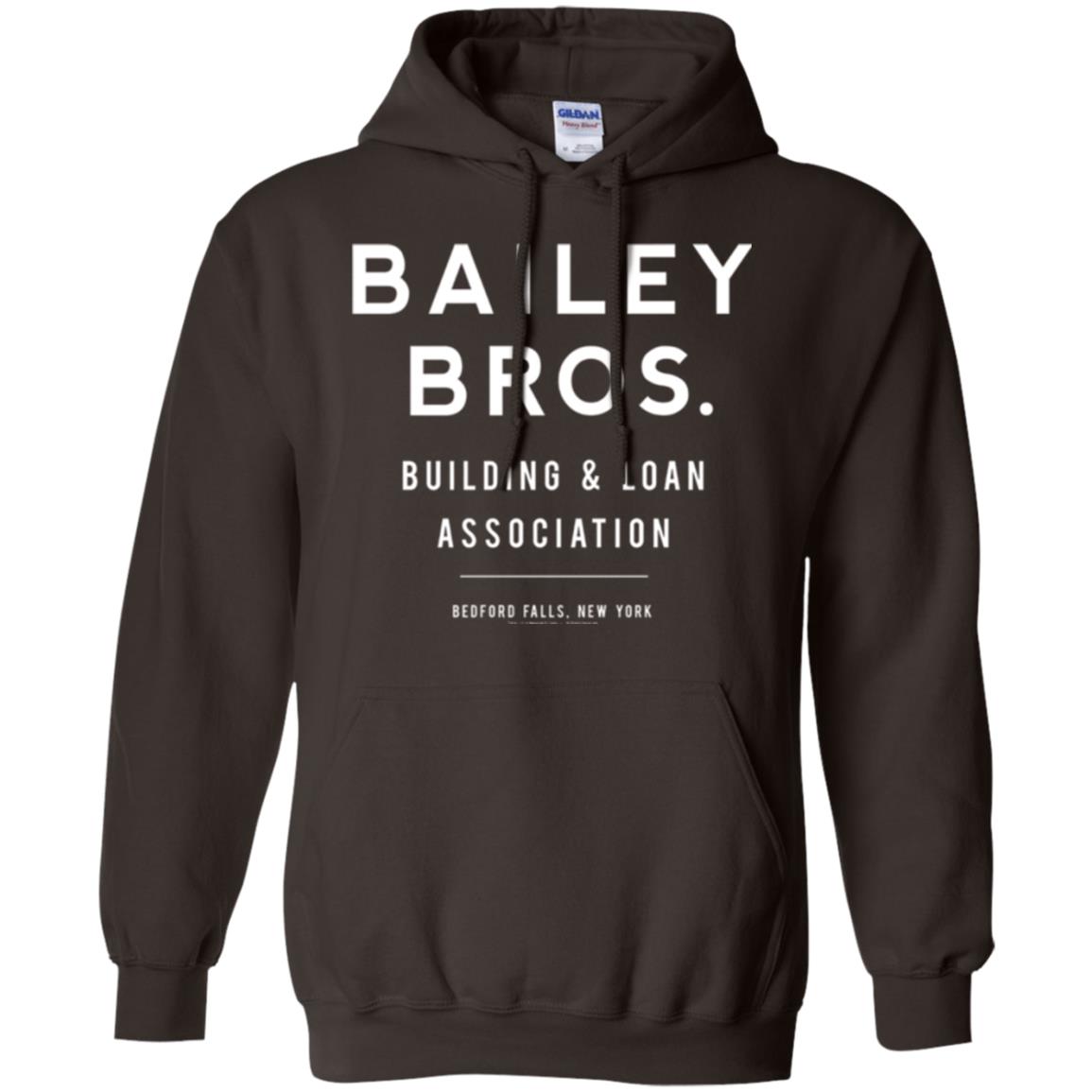 Bailey Bros Building And Loan Association T-shirt Dark Chocolate