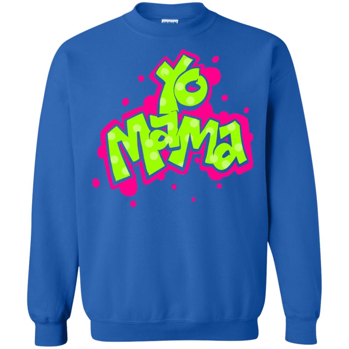 Yo Mama Fresh Princes Style 90s Hip Hop Party T-shirt Royal
