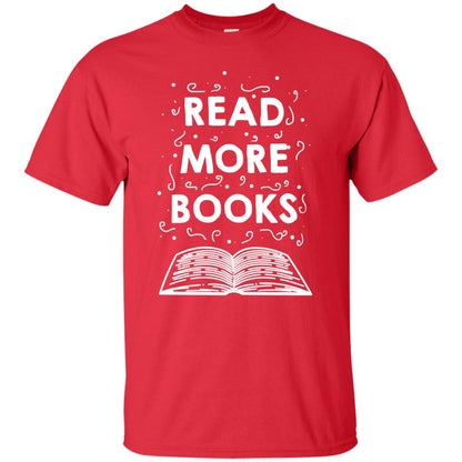 Read More Books Shirt Red