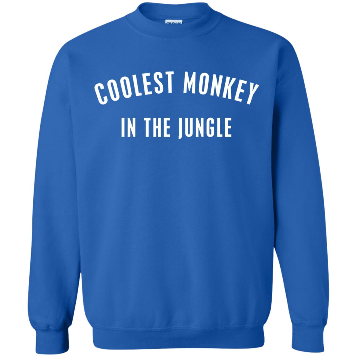 Monkey T-shirt Coolest Monkey In The Jungle Royal