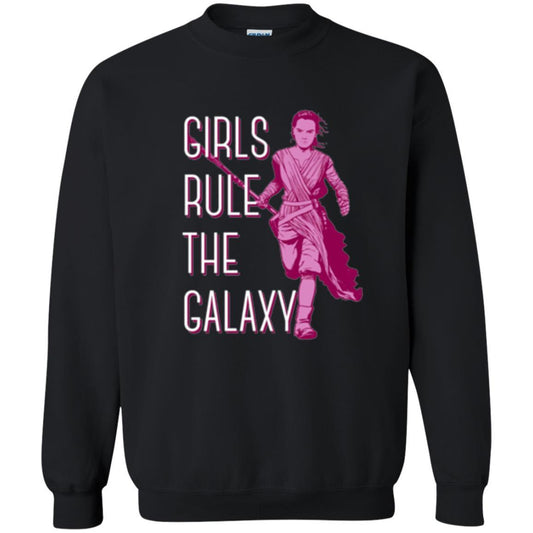 Film T-shirt Girls Rule The Galaxy T-shirt Black