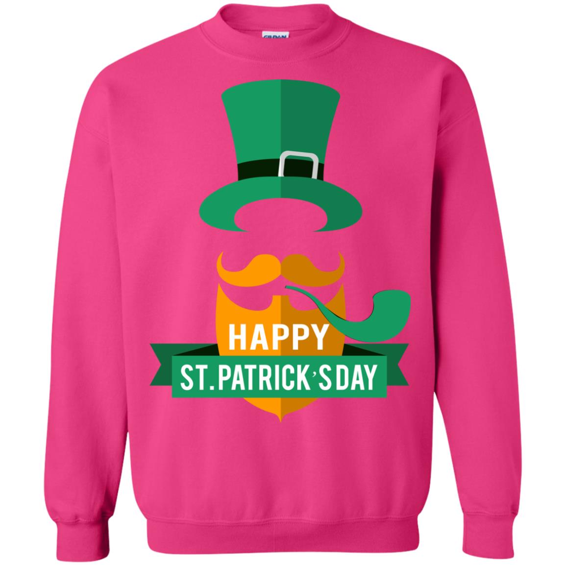 Happy St.patrick's Day T-shirt Heliconia