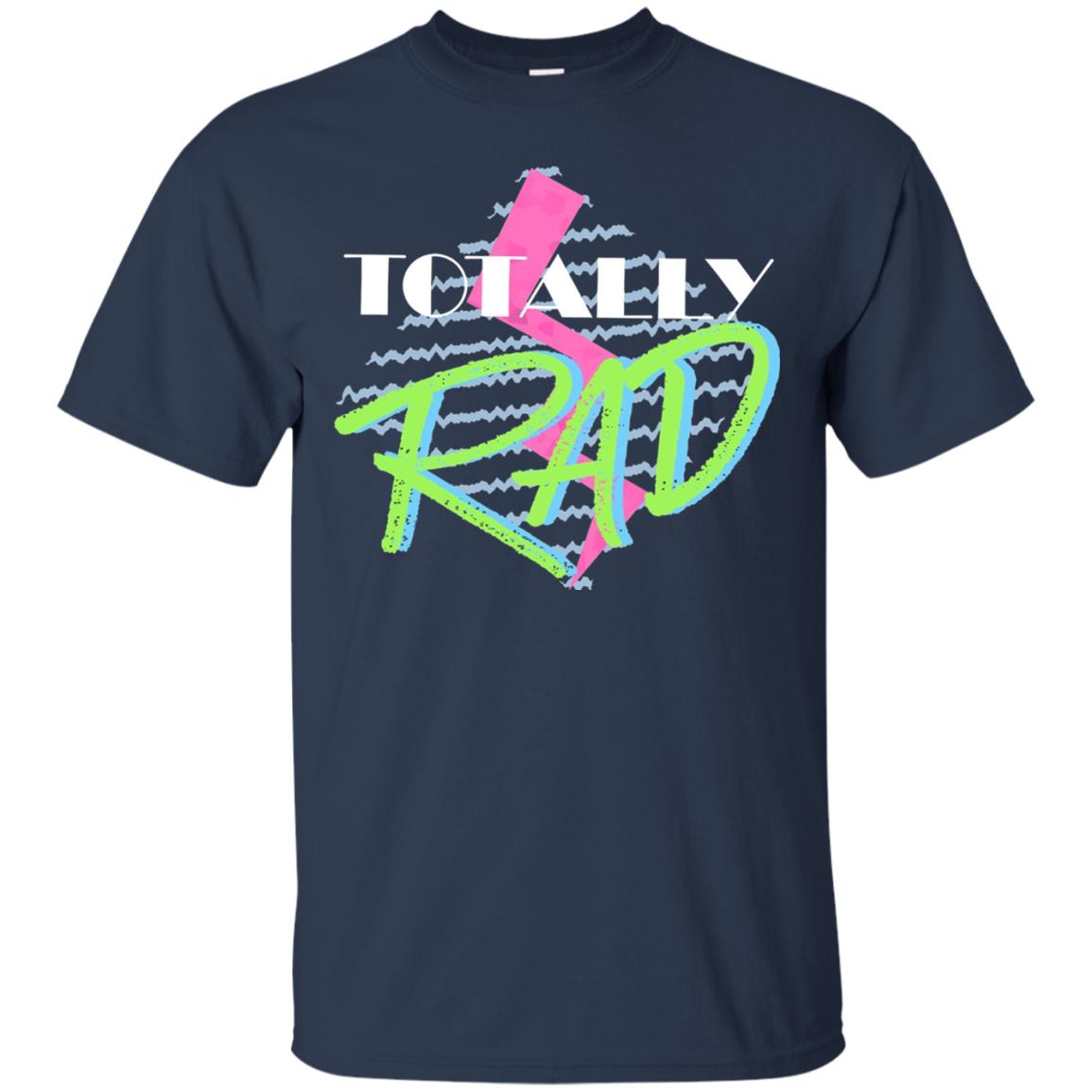 Totally Rad 1980s Party Shirt Navy