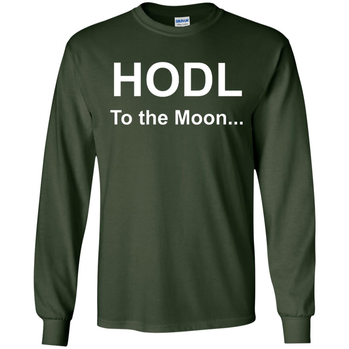 Bitcoin Cryptocurrency T-shirt Forest Green