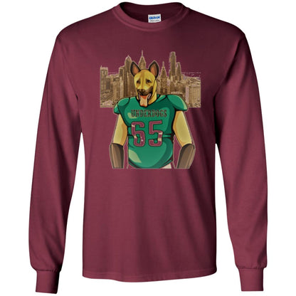 Dog Lover T-shirt Philly Fan Philadelphia Underdogs 2018 Game Day Maroon