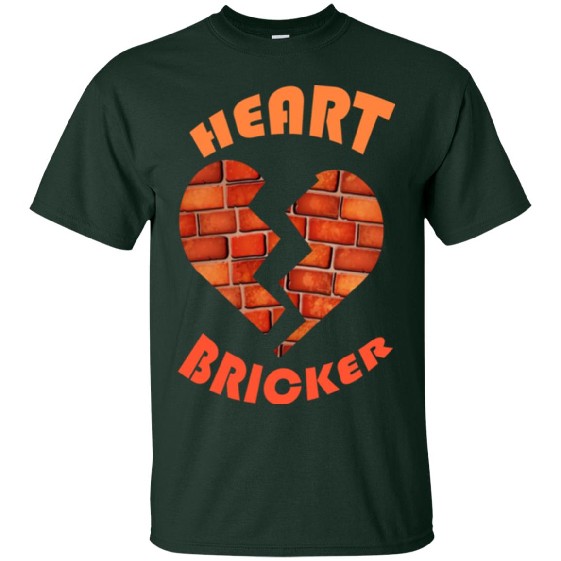Valentines Day T-shirt Heart Bricker Forest