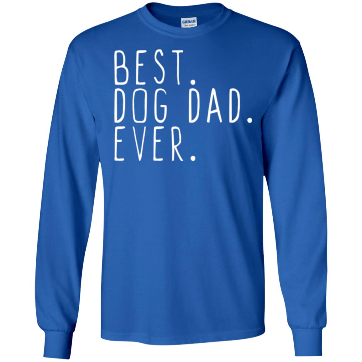 Best Dog Dad Ever T-shirt Royal