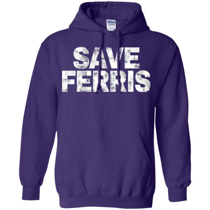 Movie T-shirt Save Ferris 80s Purple
