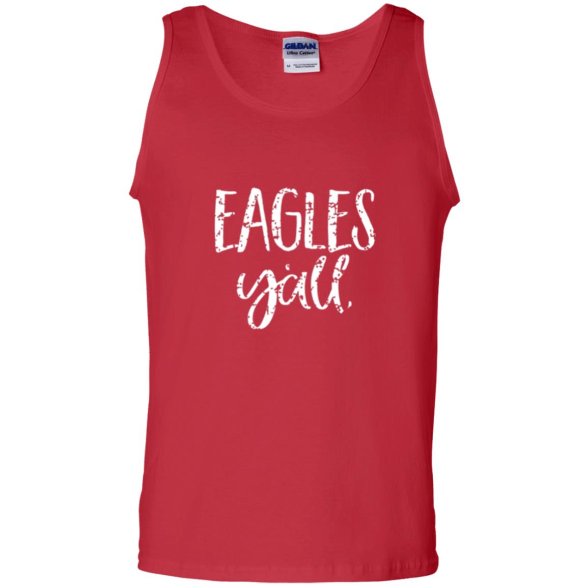 Eagles Y_all Flying Eagles T-shirt Red