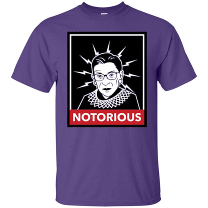 Notorious Ruth Bader Ginsberg Shirt Purple
