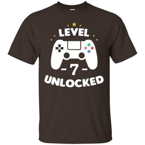 Level 7 Unlocked Gamer T-shirt
