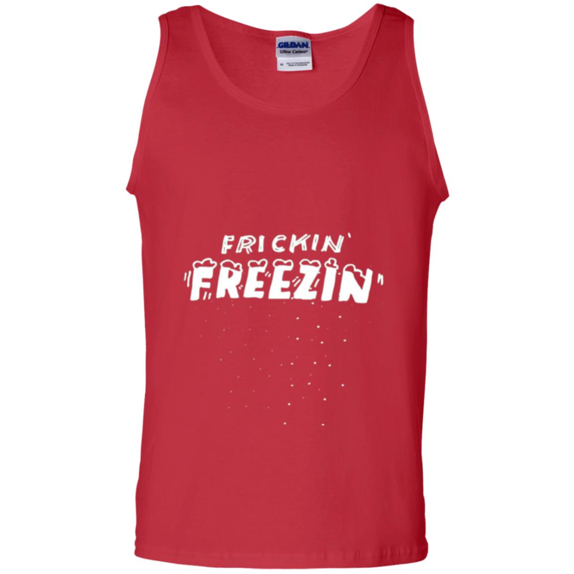 Funny Frickin_ Freezin_ T-shirt Red