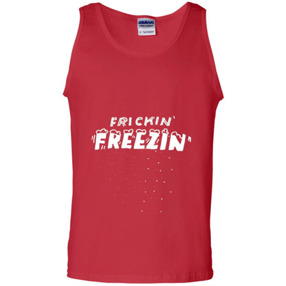 Funny Frickin_ Freezin_ T-shirt Red