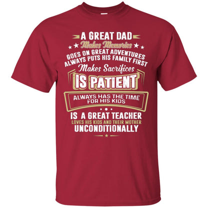 A Great Dad Make Memories Goes On Great Adventures Always Pots His Familly First Cardinal