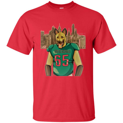 Dog Lover T-shirt Philly Fan Philadelphia Underdogs 2018 Game Day Red