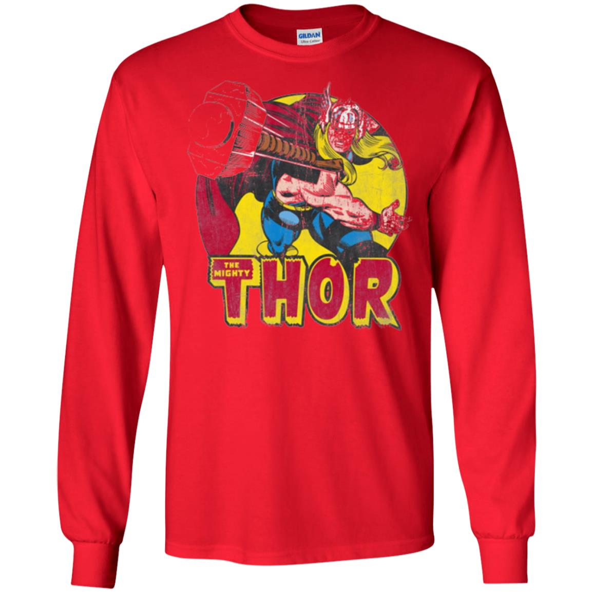 Comic Marvel T-shirt The Mighty Thor Red