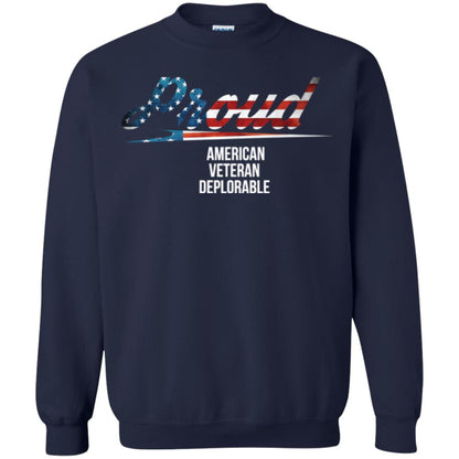 Veteran T-shirt Proud American Veteran Deplorable Navy