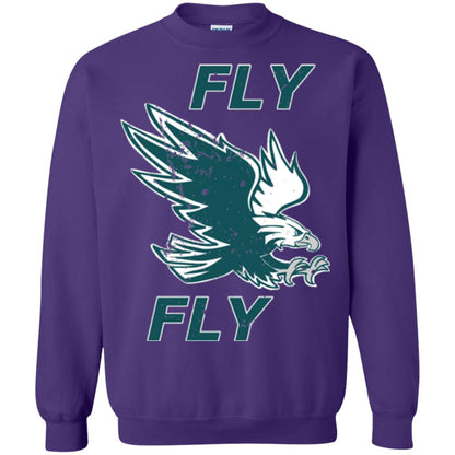 Eagle Lover T-shirt Flying Eagle T-shirt Purple