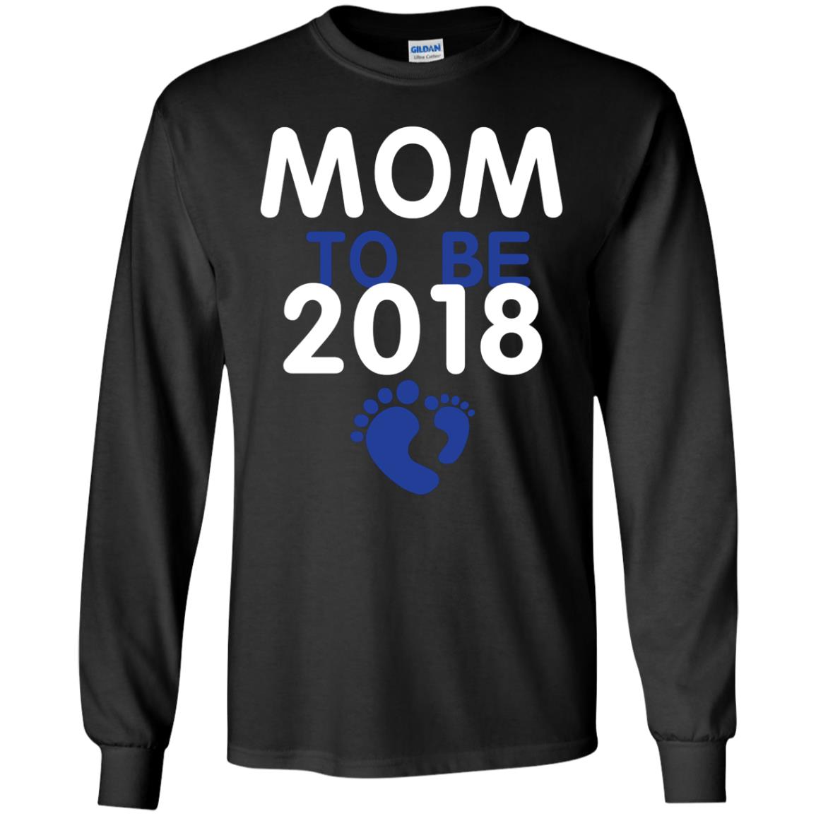 Pregnancy T-shirt Mom To Be 2018 Black