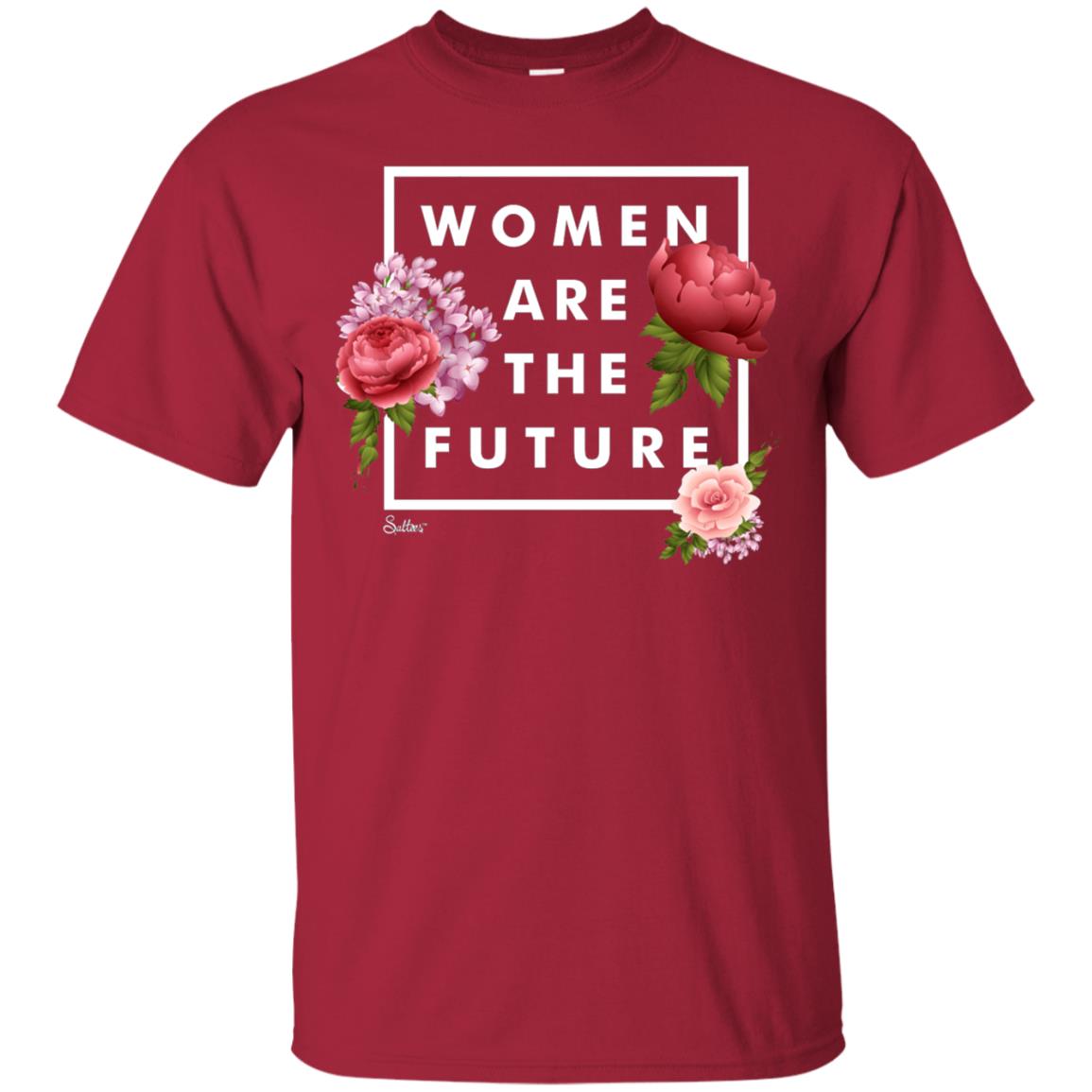 Women Are The Future T-shirt Cardinal