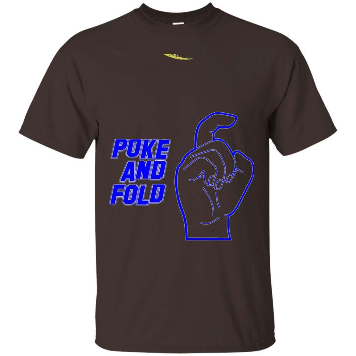 Poke And Fold T-Shirt Dark Chocolate