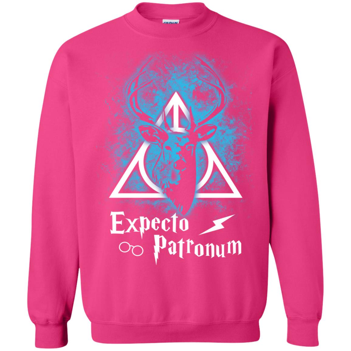 Expecto Patronum Harry Potter Fan T-shirtG180 Gildan Crewneck Pullover Sweatshirt 8 oz.