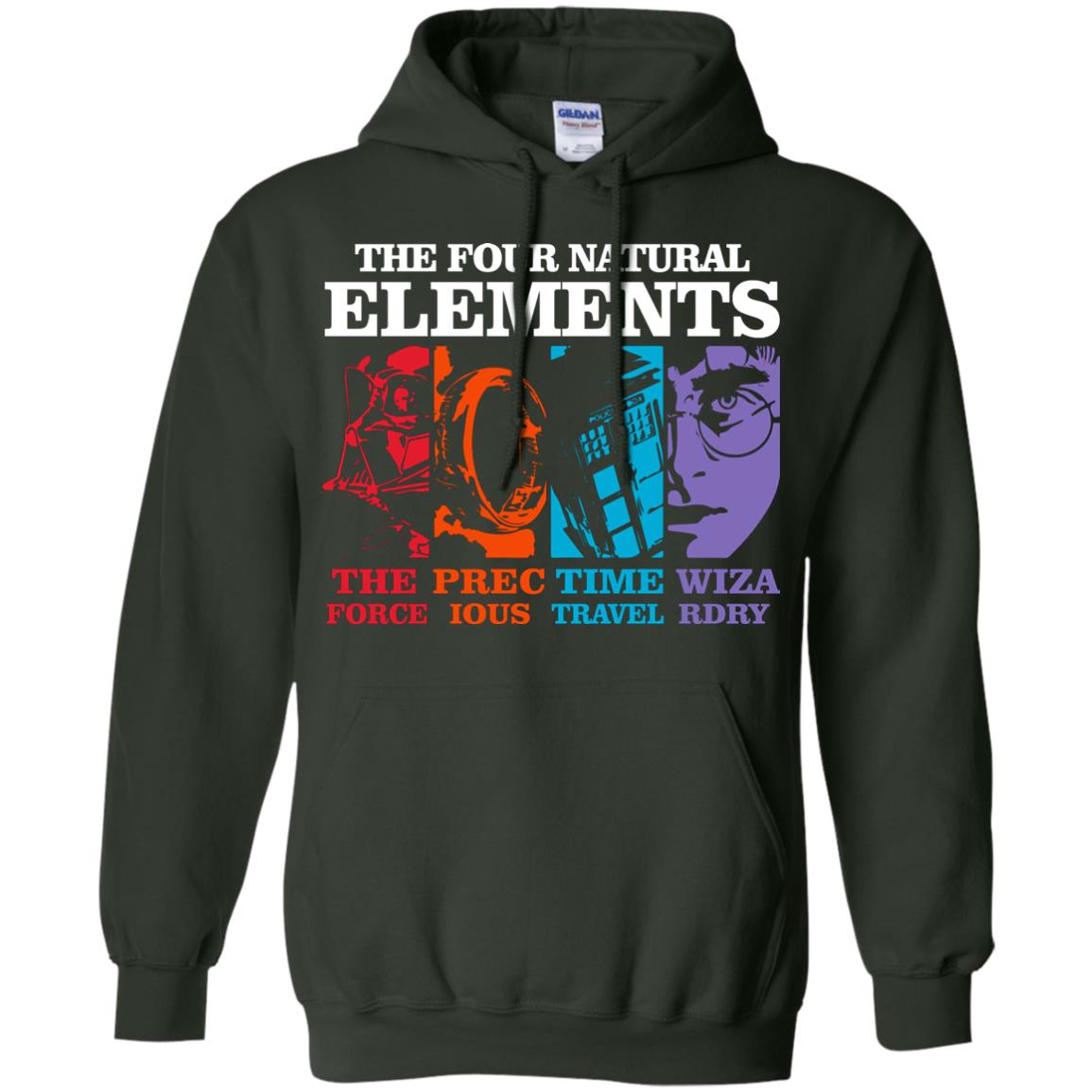 The Four Natural Elements The Force Precious Time Travel Wizardry Forest Green