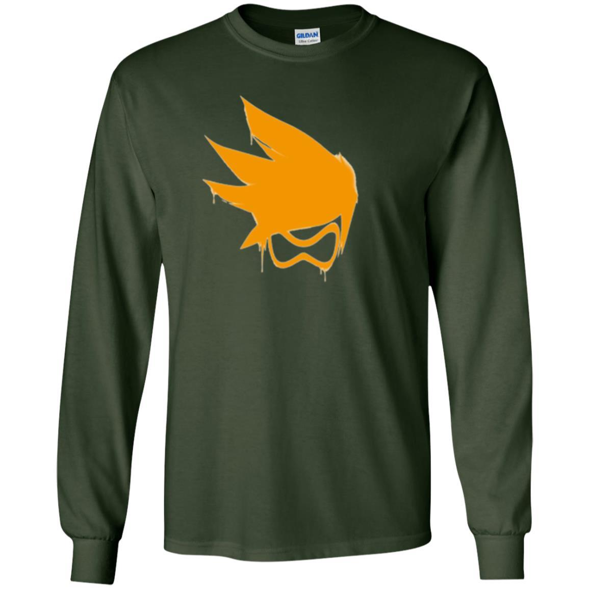 Film T-shirt Tracer Orange Spray T-shirt Forest Green