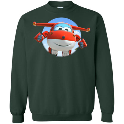 Super Wings Jett Movie Lover T-shirt Forest Green