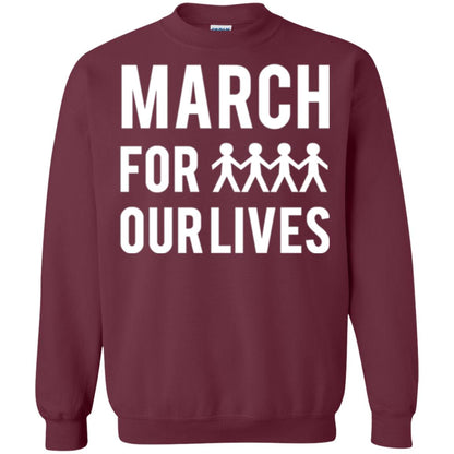March For Our Lives Anti Gun T-shirt Maroon