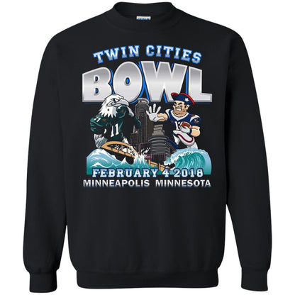 Football Lover T-shirt Twin Cities Bowl Black