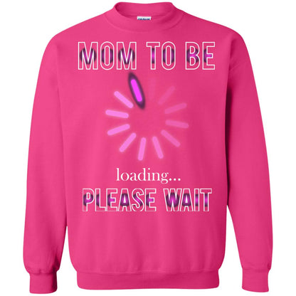 Mommy T-shirt Mom To Be Loading Please Wait Heliconia