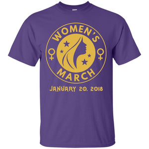 Women_s Right T-shirt Women_s March January 20th 2018 Protest