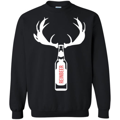 Christmas T-shirt Funny Christmas Reinbeer Black